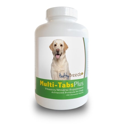 Healthy Breeds Labrador Retriever Multi-Tabs Plus Chewable Tablets, 180PK 840235140380